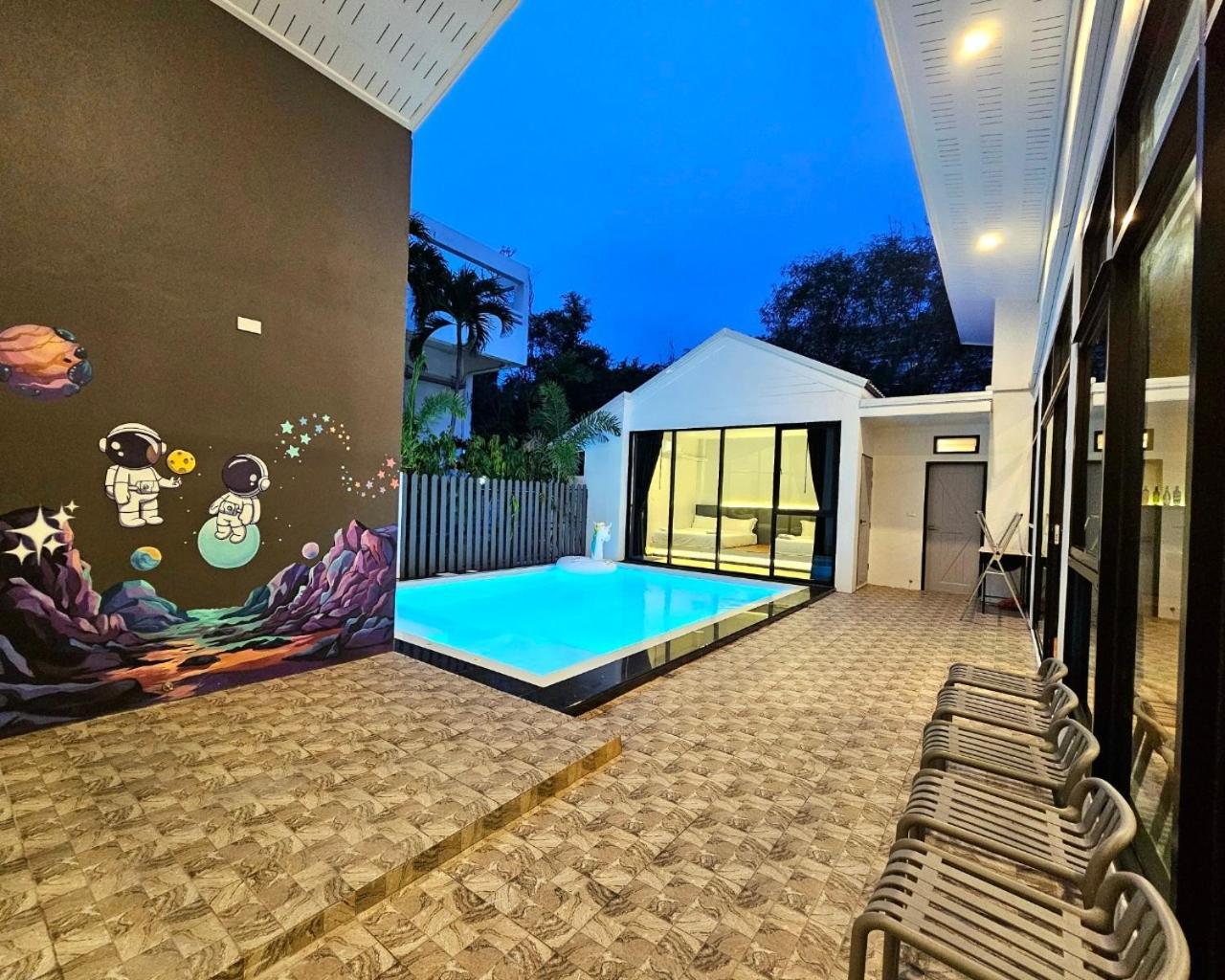 Madaguscar Private Pool Villa-Pattaya Jomtien Beach Buitenkant foto